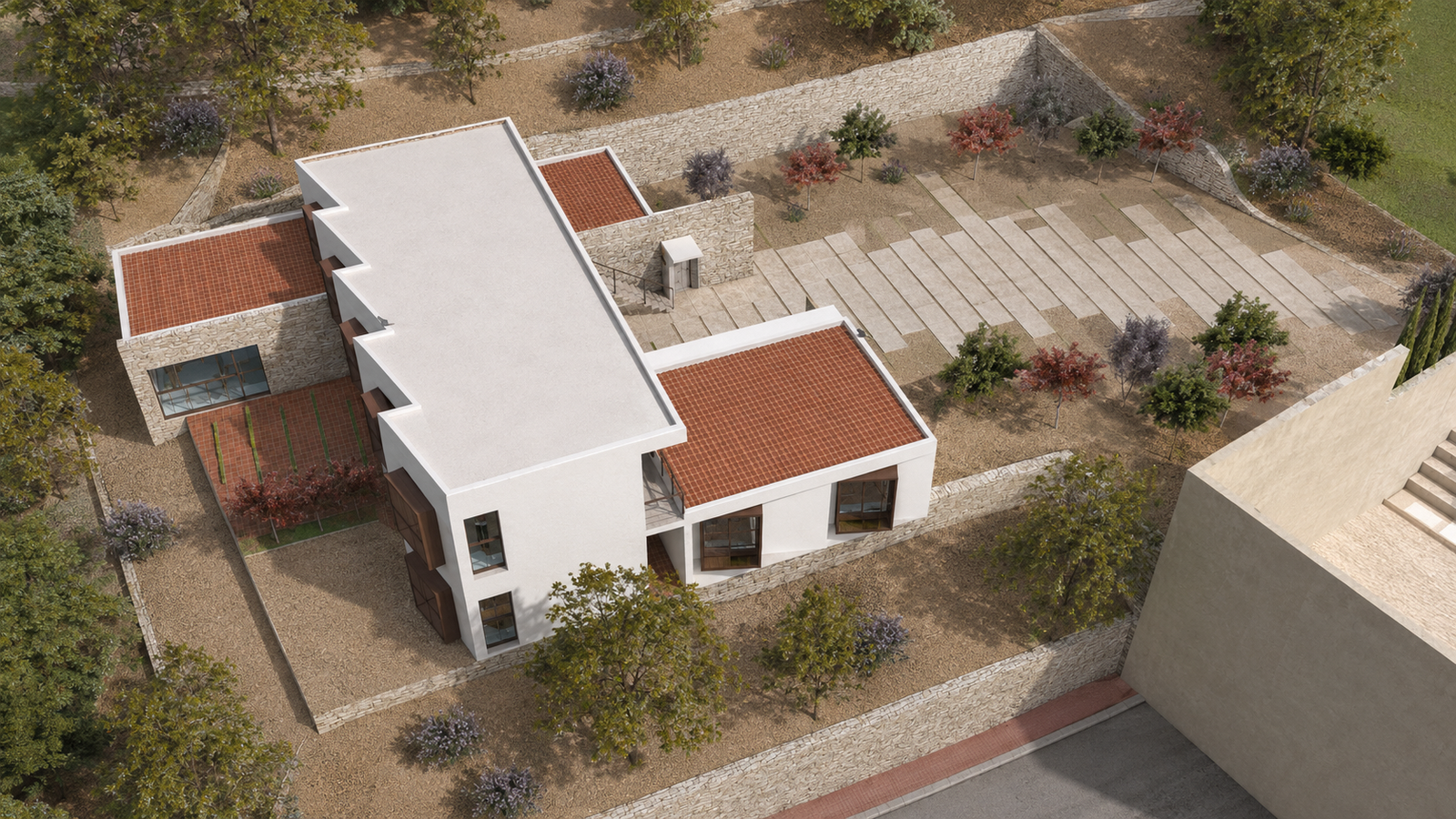 Fachada Vila Arquitectes